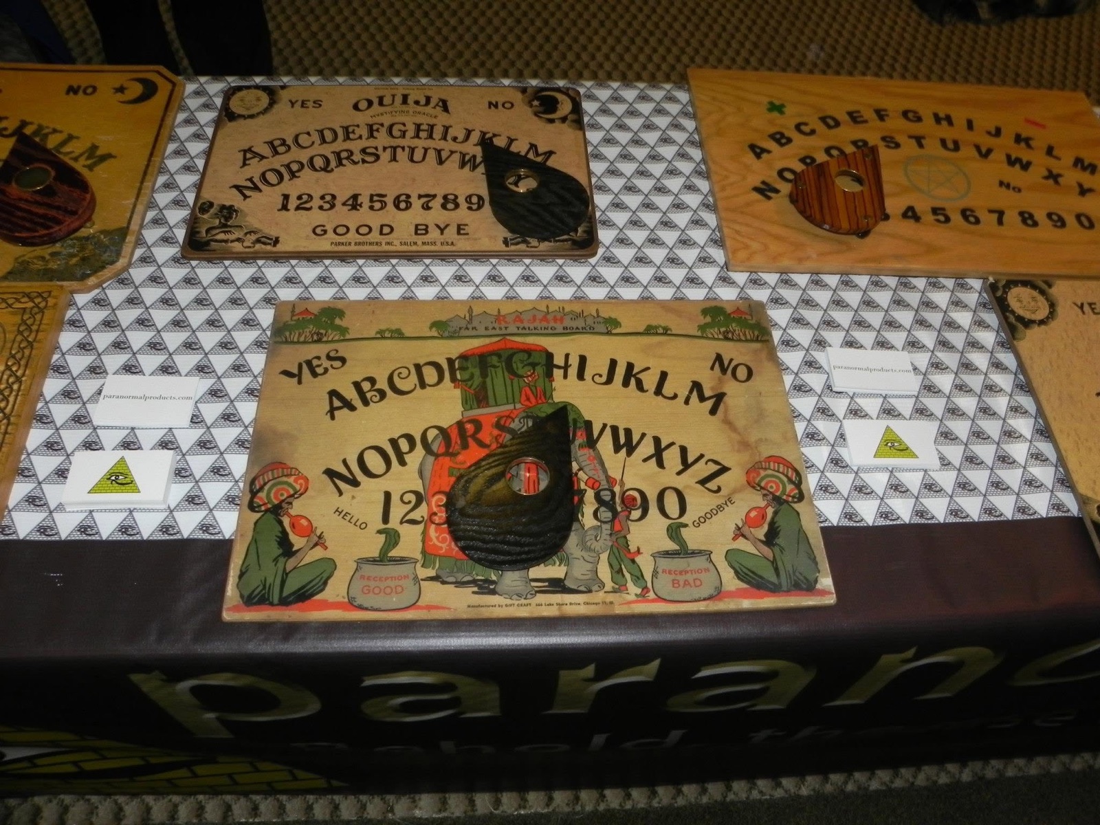 My planchettes on the boards that came before